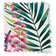 ColorizedSwatch Inky Botanical Tropical Curtains sample image 6054