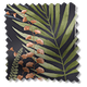 ColorizedSwatch Inky Botanical Charcoal Curtains sample image 9023