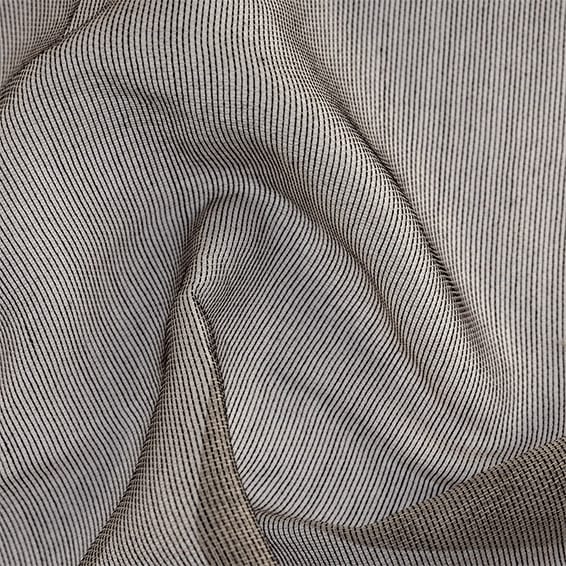 ColorizedZoom Luna Voile Gold & Black Curtains 6058