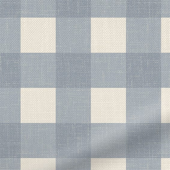 ColorizedZoom Hudson Gingham Cloud Curtains 6076
