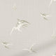 ColorizedZoom Sea Aves Soft Grey Curtains 6143