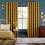 Colorized Delphi Chenille Weave Turmeric Curtains 6153
