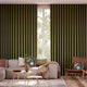 Colorized Etta Olive Curtains 6184