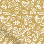 ColorizedZoom Tweets & Berries Dijon Curtains 6209