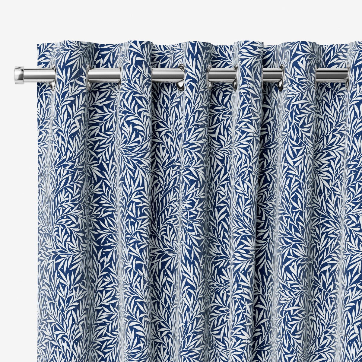 ColorizedZoom William Morris Willow Ink Curtains 6248