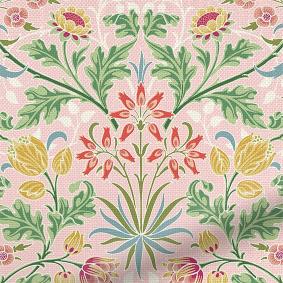 ColorizedZoom William Morris Hyacinth Sorbet Curtains 6259