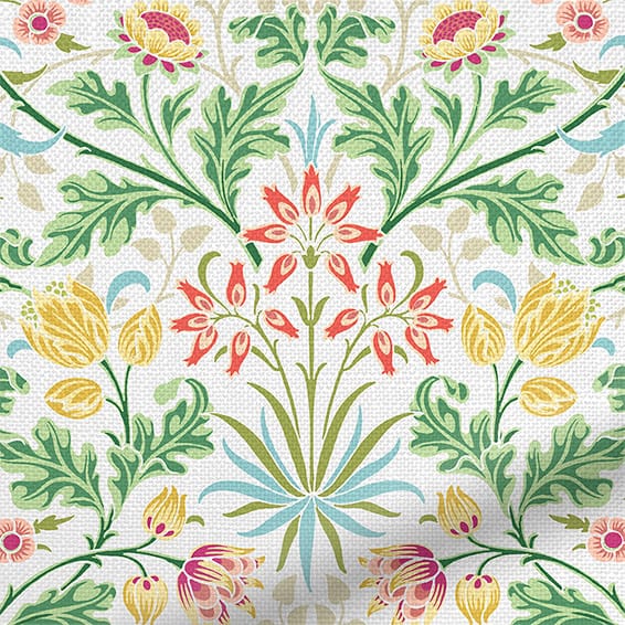 ColorizedZoom William Morris Hyacinth Spring Bloom Curtains 6260