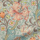 ColorizedZoom William Morris Golden Lily Coral Curtains 6261