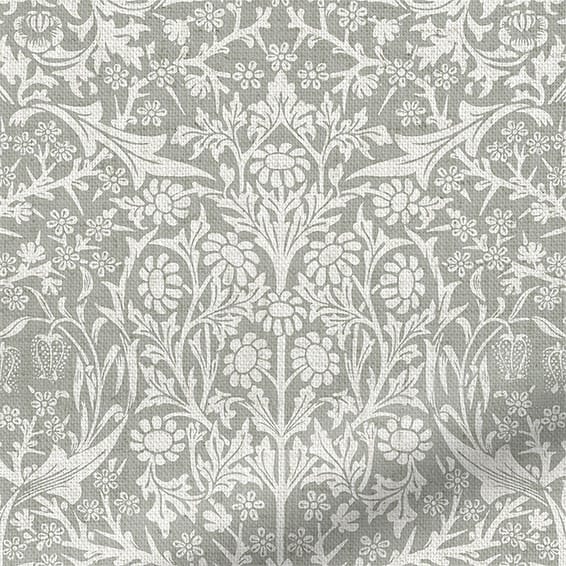 ColorizedZoom William Morris Blackthorn Stone  Curtains 6282