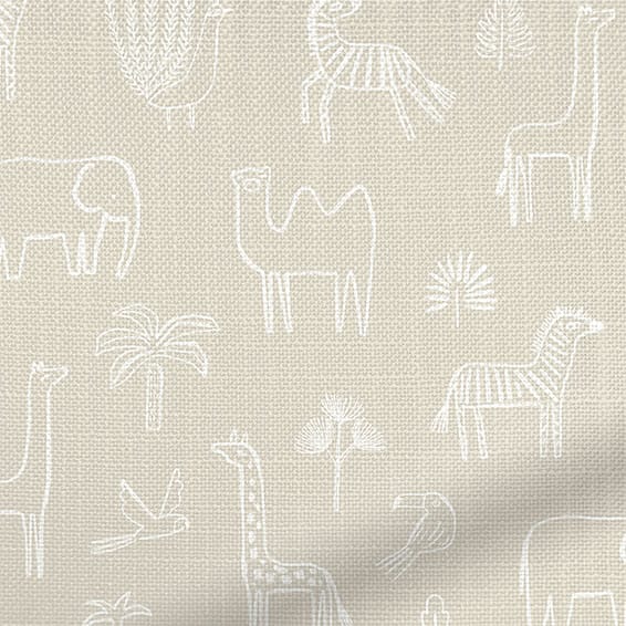 ColorizedZoom Funky Jungle Mini Pebble Curtains 6284