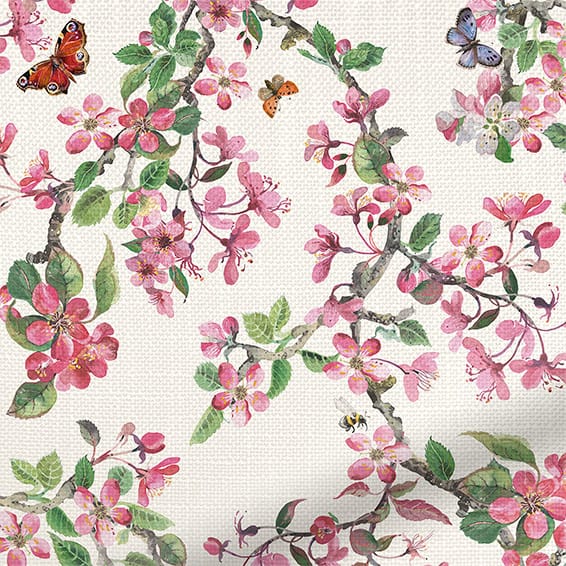 ColorizedZoom Blossom Pink Curtains 6294