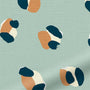 ColorizedZoom Leopard Dots Sky Curtains 6458