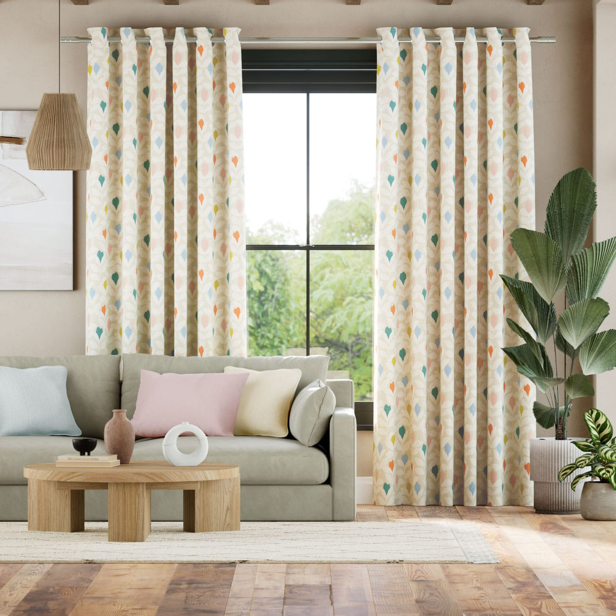 Colorized Padukka Popsicle Curtains 6468