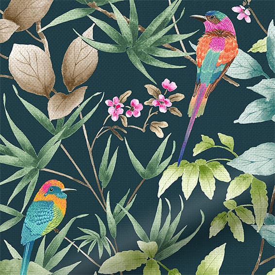 ColorizedZoom Paradiso Teal Curtains 6483