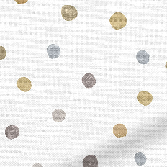 ColorizedZoom Dotty Dots Gold Curtains 6493