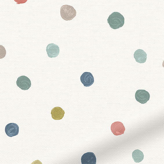 ColorizedZoom Dotty Dots Mineral Curtains 6494