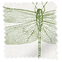 ColorizedSwatch Demoiselle Dragonfly Pine  Curtains sample image 6508