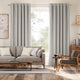 Colorized Chester Stripe Slate Curtains 6514