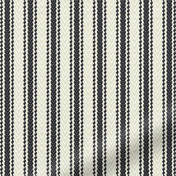 ColorizedZoom Chester Stripe Slate Curtains 6514