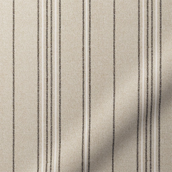 ColorizedZoom Taylor Latte Stripe Curtains 6528