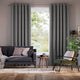 Colorized Isabella Cinder Grey Curtains 6552