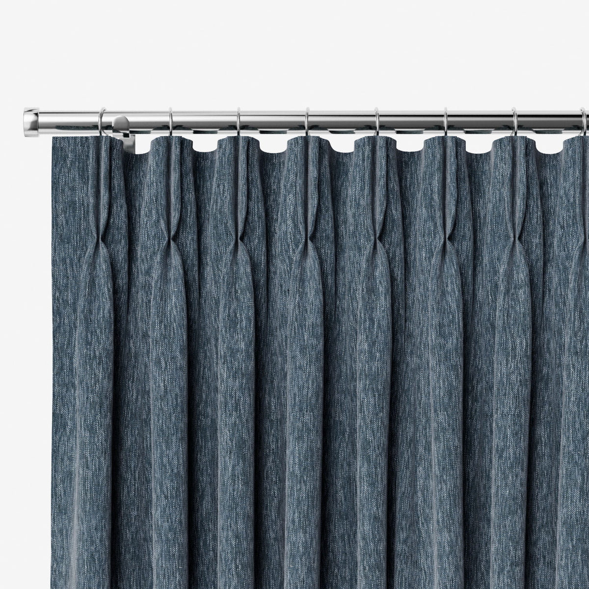 Colorized Isabella Dusky Blue Curtains 6553