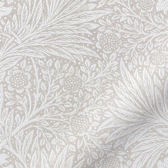 ColorizedZoom William Morris Marigold Jacquard Oyster Curtains 6572