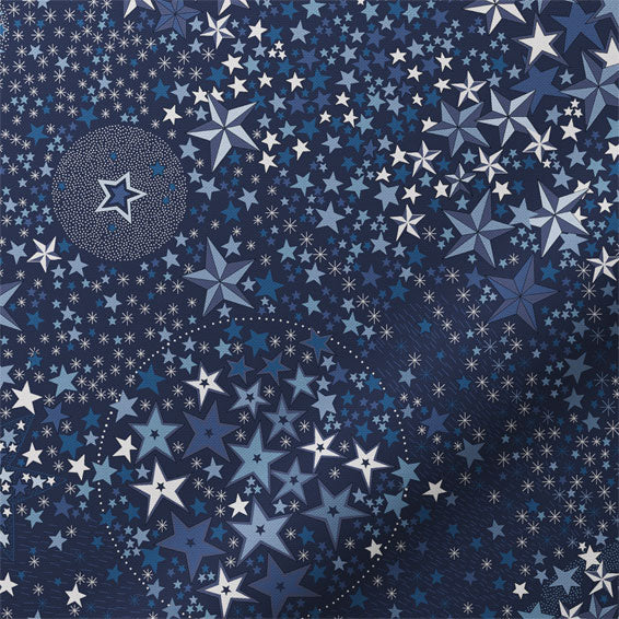ColorizedZoom Adelajda Nighttime Blue Curtains 6586