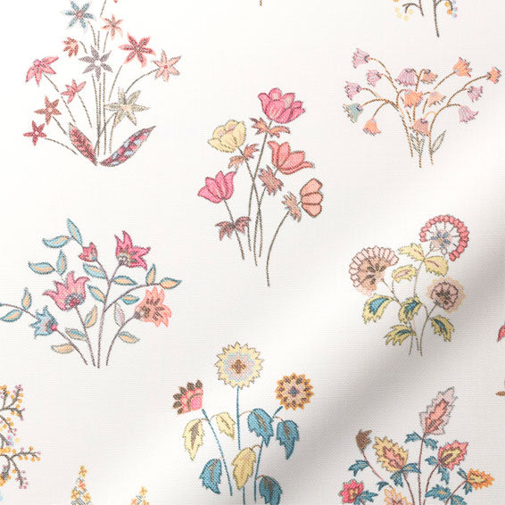ColorizedZoom Shepherdly Meadow Ivory Curtains 6612