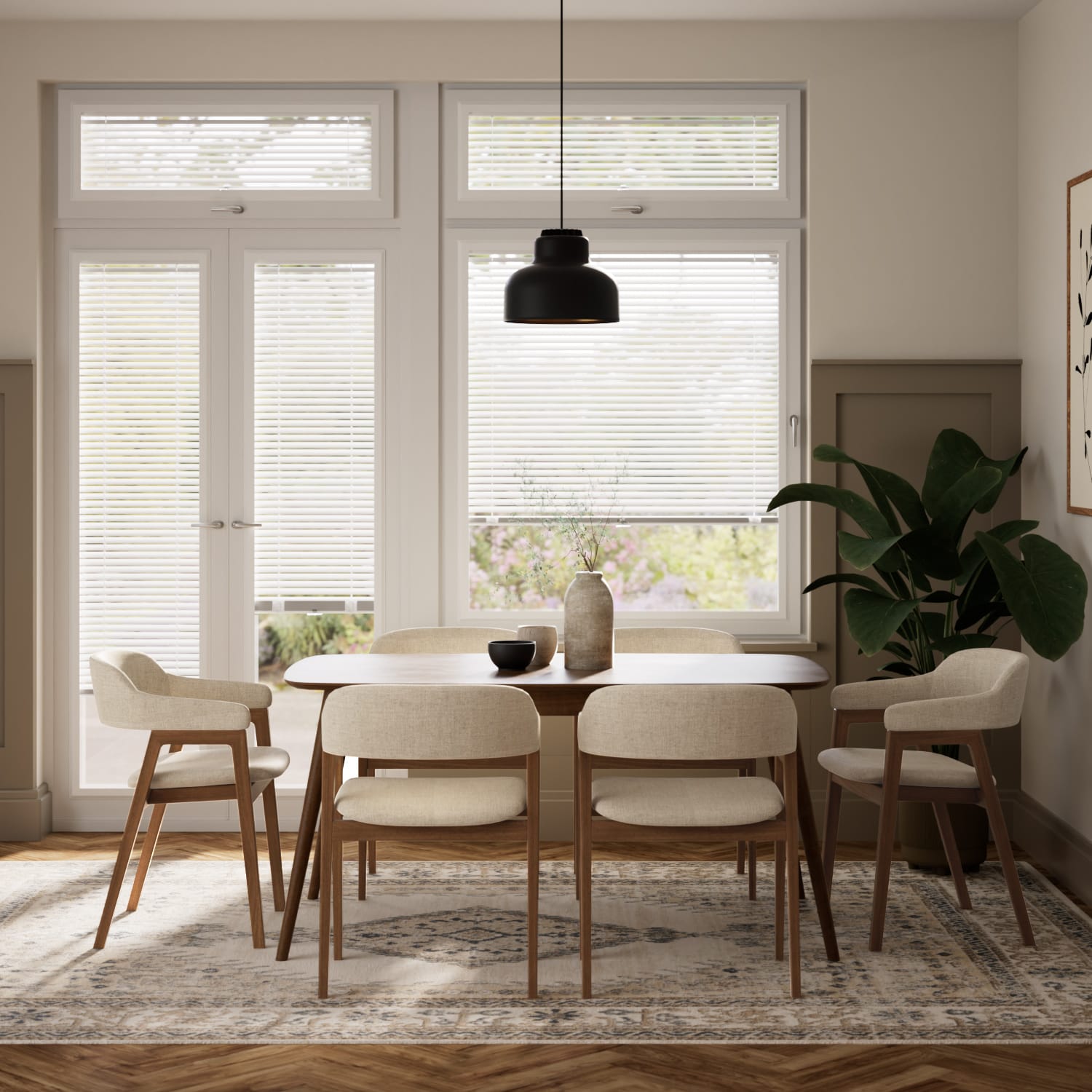 Colorized PerfectFIT Gloss White Venetian Blind 7879