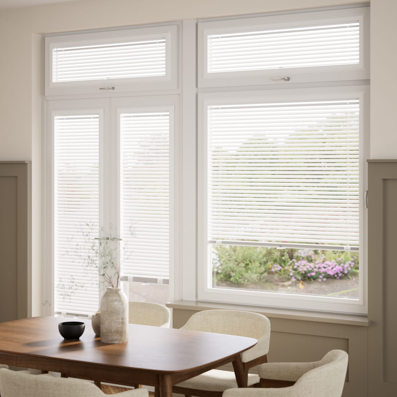 ColorizedZoom PerfectFIT Gloss White Venetian Blind 7879