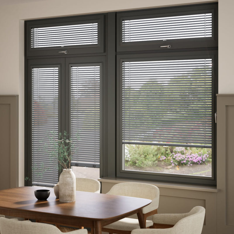 ColorizedZoom PerfectFIT Mid Grey Venetian Blind 7882