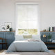 Colorized Atlas Cloud White Roller Blind 7925