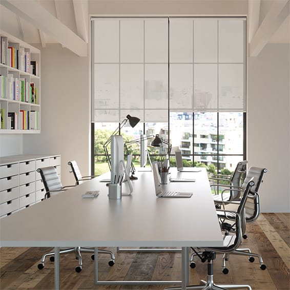Colorized Contract Oculus Pearl Roller Blind 8033