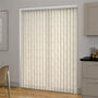 ColorizedZoom Simplicity Linen Natural Vertical Blind 8089