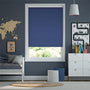 Colorized Toulouse Blackout Ultramarine Roller Blind 8131