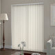 ColorizedZoom Drifting Leaf Rich Cream Vertical Blind 8204