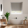 Colorized Expressions Dove Grey Blackout Blind for VELUX® Windows 8255