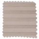 ColorizedSwatch Electric DuoShade Cordless Mushroom Thermal Blind sample image 9034