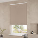 ColorizedZoom Electric DuoShade Cordless Mushroom Thermal Blind 9034