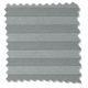 ColorizedSwatch Electric DuoShade Cordless Nickel Grey Thermal Blind sample image 9035