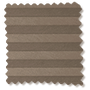 ColorizedSwatch Electric DuoShade Cordless Chocolate Thermal Blind sample image 9028