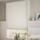 ColorizedZoom Electric DuoShade Cordless Ivory Thermal Blind 9032