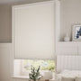 ColorizedZoom Electric DuoShade Cordless Ivory Thermal Blind 9032