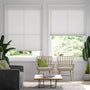 Colorized Electric DuoLight Cordless Ash Grey Thermal Blind 9045
