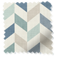 ColorizedSwatch Phoenix Seafoam Natural Curtains sample image 9096