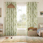 Colorized Hundred Acre Wood Forest Curtains 9114