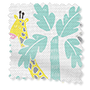 ColorizedSwatch Jolly Jungle Chalk Blackout Roller Blind sample image 9144