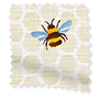 ColorizedSwatch Bumblebees Yellow Roller Blind sample image 9146