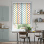 Colorized Electric Lintu Birds Fruit Punch Roller Blind 9153